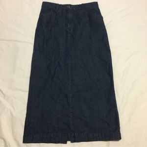 COPY - Christopher & Banks Jean skirt sz 4